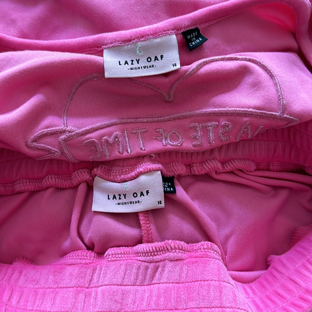 Lazy Oaf Waste Of Time pajamas - Picture 5 of 6